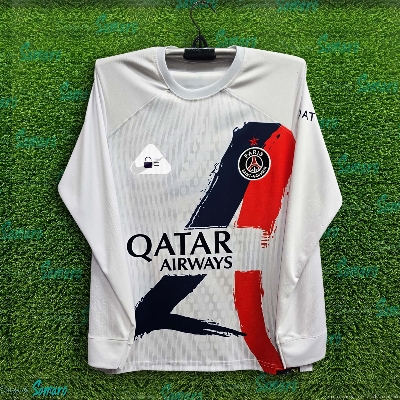 Picture of PSG Full Sleeve Jersey 2025/2026 Thai Premium Football Jersey For Men - Long Sleeve - PSG Football Jersey 2025