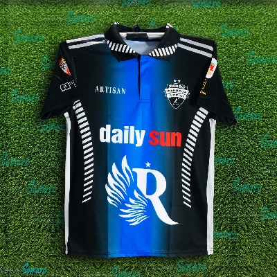 Picture of Rangpur Rangers Short Sleeve BPL Cricket Jersey For Man - BPL Half Sleeve Collar T Shirt - Rangpur Jersey 2025-26