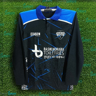 Picture of Rangpur Rangers Full Sleeve Polo BPL Jersey For Man - BPL Long Sleeve Polo T Shirt For Men - Rangpur Jersey 2024/25