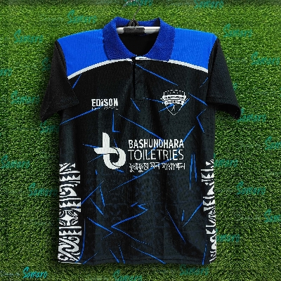 Picture of Rangpur Rangers Short Sleeve Polo BPL Jersey For Man - BPL Half Sleeve Polo T Shirt For Men - Rangpur Jersey 2024/25