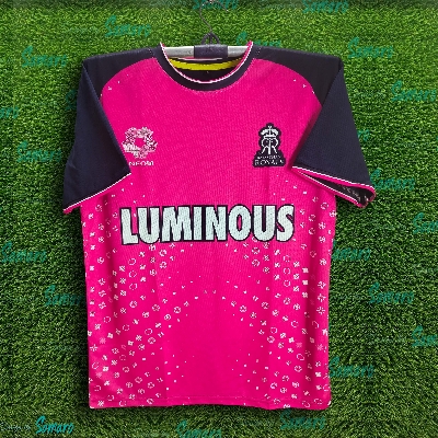 Picture of Rajasthan Royals Short Sleeve IPL Jersey For Men - RR IPL Jersey - Rajasthan Jersey 2024-2025