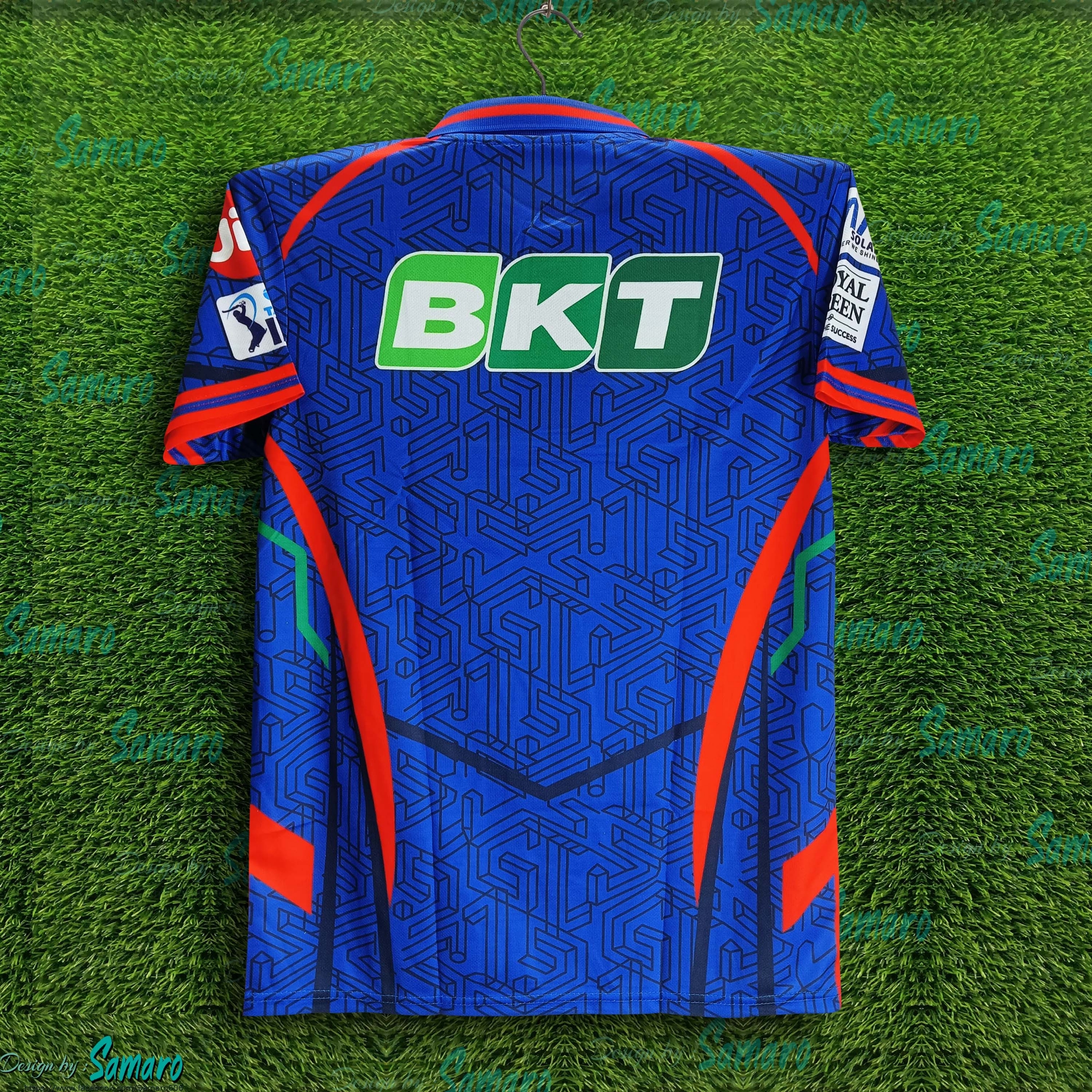 Picture of Lucknow Super Giants Premium IPL Jersey For Men - LSG Half Sleeve Polo Cricket Jersey - Lucknow Jersey 2025