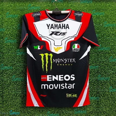 Picture of YAMAHA R15 Short Sleeve Bike Jersey For Men - Monster Jersey - Yamaha Bike Jersey