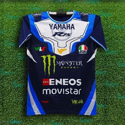 Picture of YAMAHA R15 Short Sleeve Bike Jersey For Men - Monster Jersey - Yamaha Bike Jersey