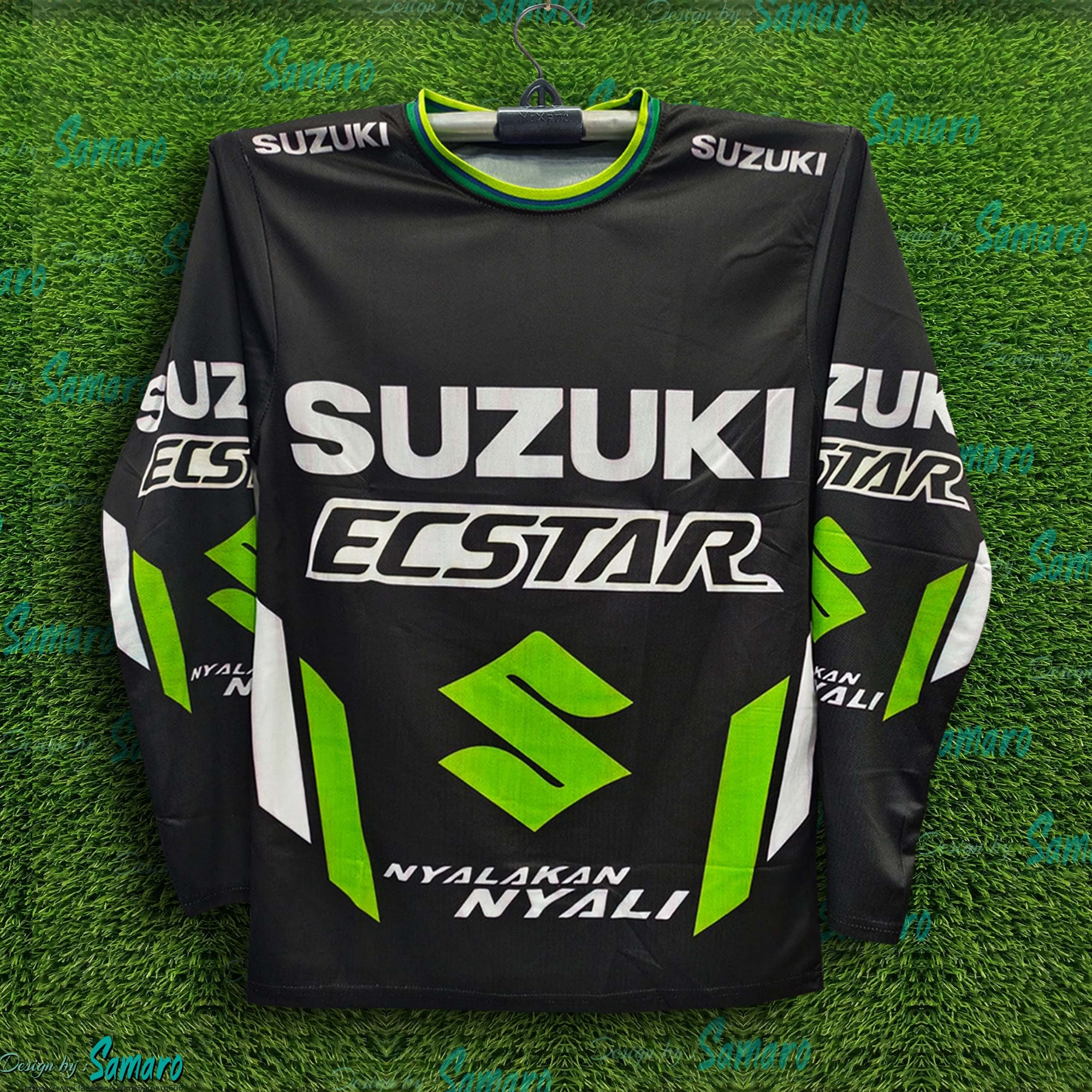 Picture of Sujuki Full Sleeve Bike Jersey For Man - Nyalakan Nyala Jersey - Sujuki Bike Jersey