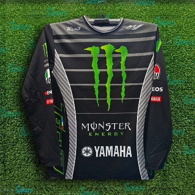Picture of YAMAHA Monster Full Sleeve Bike Jersey - Monster Bike Jersey- Yamaha Bike Jersey