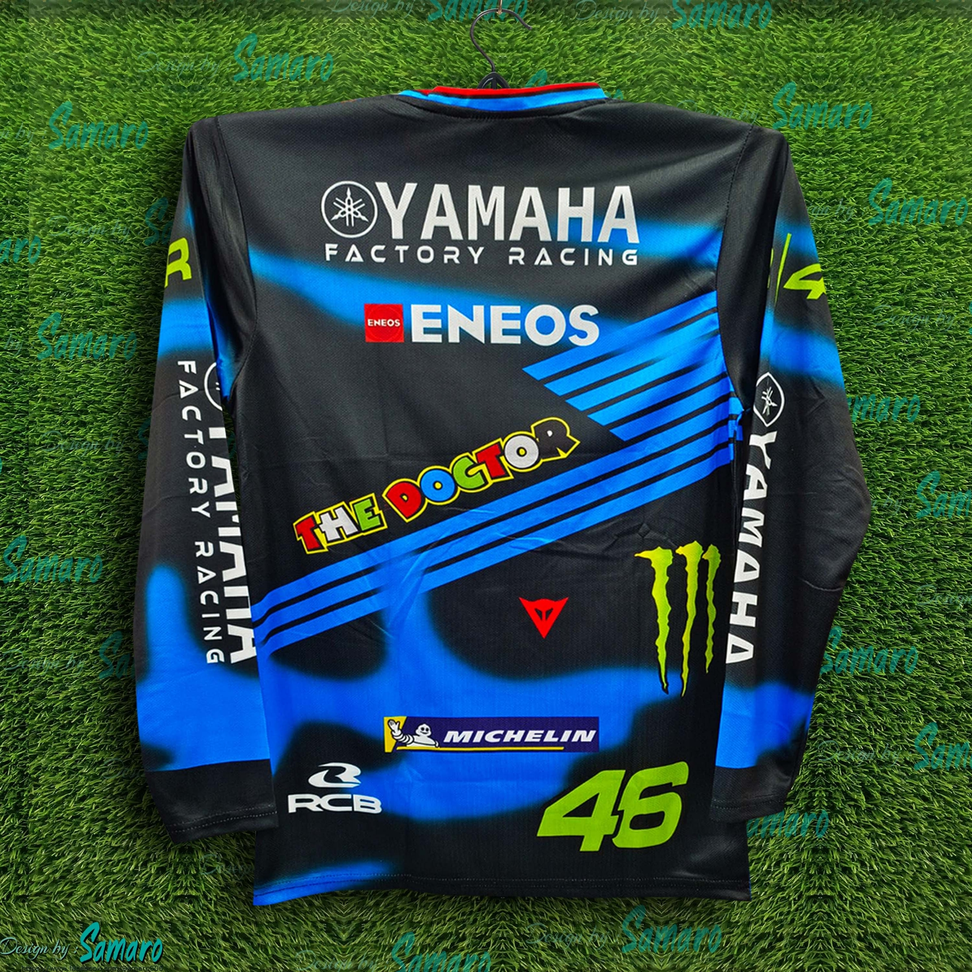 Picture of Monster 46 Full Sleeve Bike Jersey For Men - Bike T Shirt - Monster 46 Bike Jersey