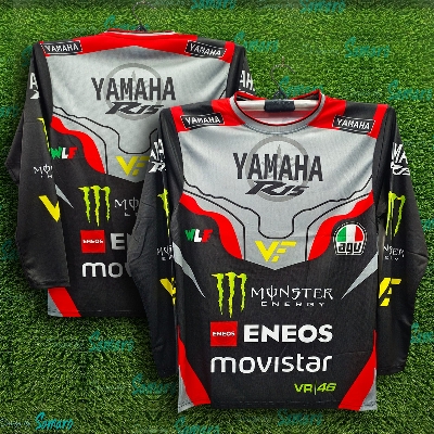 Picture of Yamaha R15 Full Sleeve Bike Jersey For Men - Eneso Jersey - Yamaha Bike Jersey