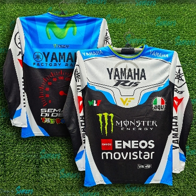 Picture of Yamaha R15 Full Sleeve Bike Jersey For Men - Eneso Jersey - Yamaha Bike Jersey