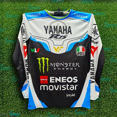 Picture of Yamaha R15 Full Sleeve Bike Jersey For Men - Eneso Jersey - Yamaha Bike Jersey