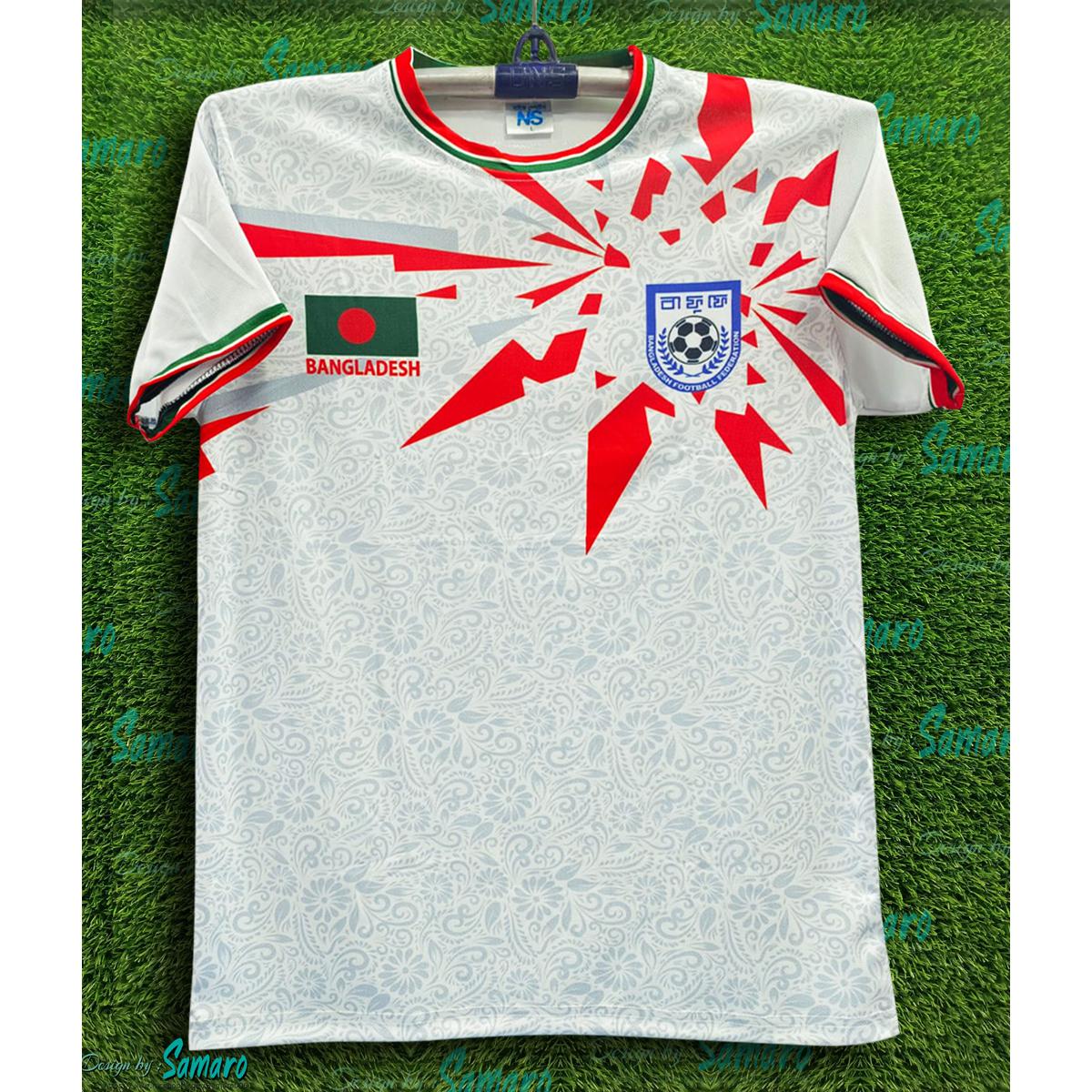 Picture of B-d Short sleeve Football Jersey for Man - Half Sleeve - Banglades Fan Jersey