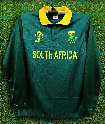Picture of South Africa World Cup Jersey - Polo Cricket Jersey - South Africa World Jersey 2023-2024