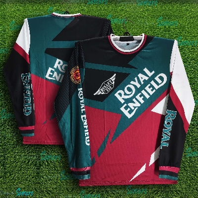 Picture of Royal Enfield Full Sleeve Jersey Bike for Man - Royal Enfield T Shirt For Men - Royal Enfield Jersey 2024-25