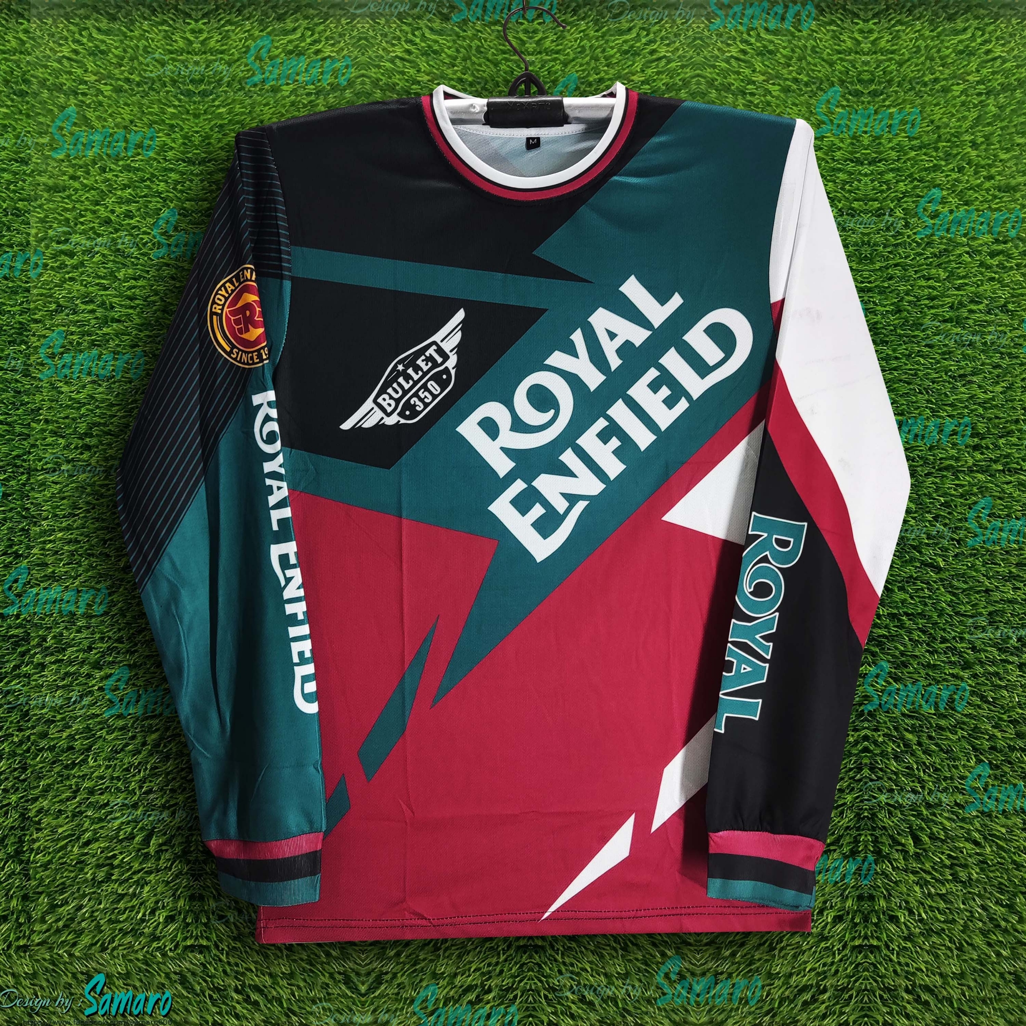 Picture of Royal Enfield Full Sleeve Jersey Bike for Man - Royal Enfield T Shirt For Men - Royal Enfield Jersey 2024-25