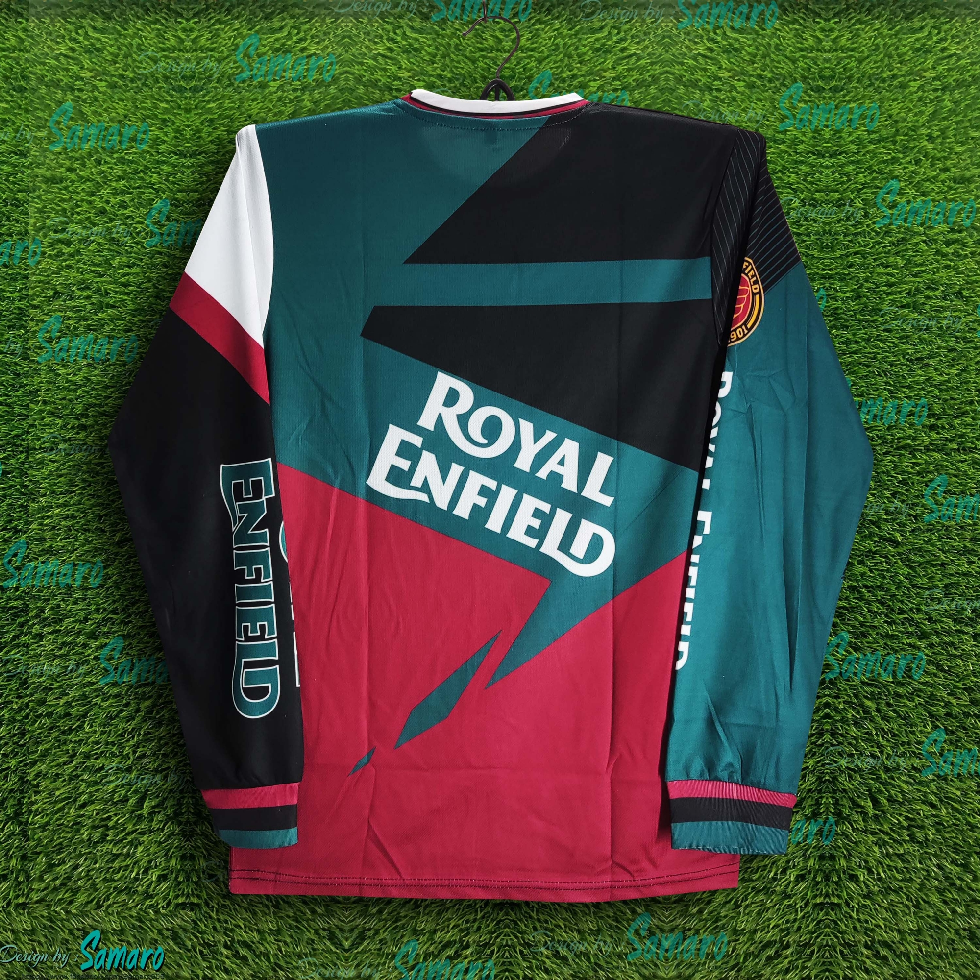 Picture of Royal Enfield Full Sleeve Jersey Bike for Man - Royal Enfield T Shirt For Men - Royal Enfield Jersey 2024-25