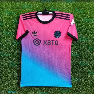 Picture of Inter Miami Short Sleeve Jersey 2025/2026 Thai Premium Football Jersey For Men - Half Sleeve - Inter Miami Jersey 2025