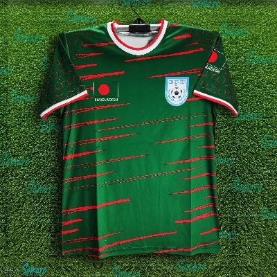 Picture of B-d Short Sleeve Thai Premium Football Jersey For Men - Banglades Fan  Jersey 2025/26