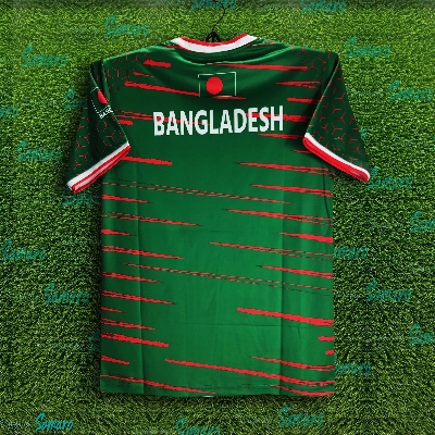 Picture of B-d Short Sleeve Thai Premium Football Jersey For Men - Banglades Fan  Jersey 2025/26