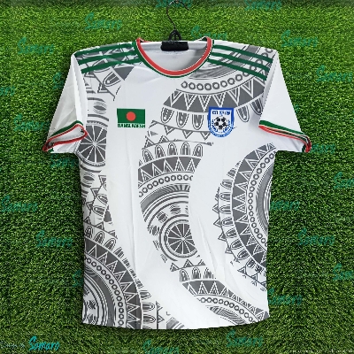 Picture of B-d Short sleeve Football Jersey for Man - Half Sleeve - Banglades Fan Jersey