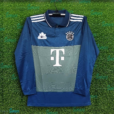 Picture of Bayern Munich full sleeve Jersey 2025/26 Thai Premium Football Jersey For Men - Long Sleeve Polo t shirt - Bayern Football Jersey 2025