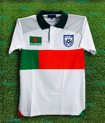 Picture of Bangladesh Short Sleeve Collar Football Jersey For Man - Bangladesh Polo Jersey for Man - Bangladesh Football Jersey
