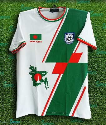 Picture of B-d Short Sleeve Football Jersey For Men - T Shirt For Men - Banglades Fan Jersey