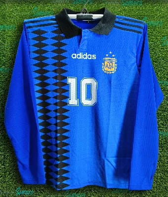 Picture of Argentina Full Sleeve Polo Jersey for Man - Argentina Football Jersey