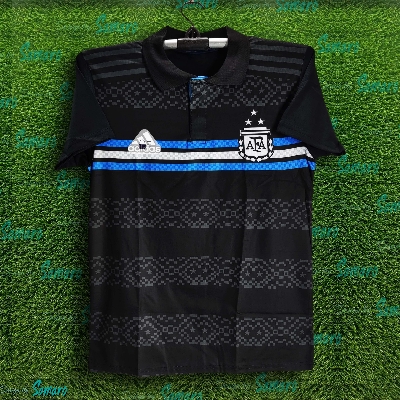 Picture of Argentina Short Sleeve Collar Polo Jersey For Men - Argentina Jersey 2024-2025