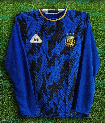 Picture of Argentina Jersey - Full Sleeve Jersey For Man - Argentina Training Jersey
