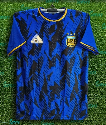 Picture of Argentina Jersey - Short Sleeve Jersey For Man - Argentina Training Jersey