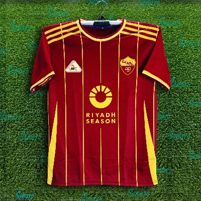 Picture of SA Roma Jersey - Roma Short Sleeve Football Jersey For Man - Roma Jersey 2024-2025