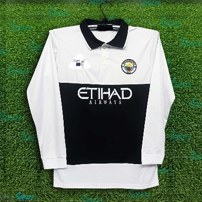 Picture of Manchester City Jersey 2025/2026 Thai Premium Football Jersey For Man - Long Sleeve Polo T Shirt - Manchester City Football Jersey 2025