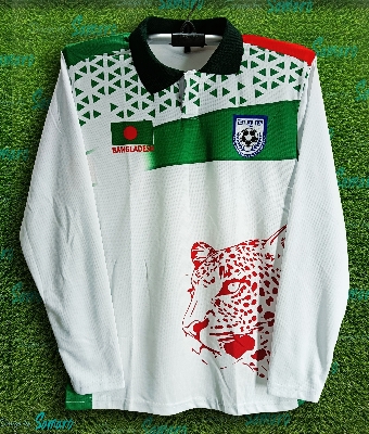 Picture of B-d Football Jersey - Full Sleeve Polo Jersey for Man - Banglades Fan Jersey