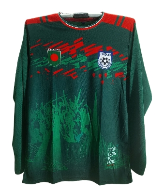 Picture of B-d Football Jersey - Full sleeve Banglades Fan Jersey for Man - Football Jersey