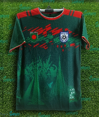 Picture of B-d Short Sleeve Football Jersey For Men - T Shirt For Men - Banglades Fan Jersey