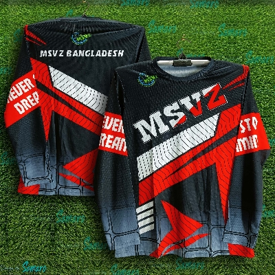 Picture of MSVZ Full Sleeve Jersey For Man - Bike T Shirt For Man - MSVZ Bike Jersey