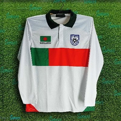 Picture of B-d Full Sleeve Polo Jersey For Man - Bangladesh Polo T Shirt For Man - Banglades  Fan Jersey