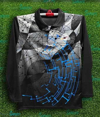 Picture of Stylish and Comfortable Full sleeve Collar Polo Jersey For Man - Polo T shirt For Man - Jersey