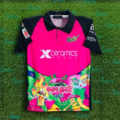 Picture of Sylhet Strikers Short Sleeve Polo Cricket Jersey For Man - BPL Short Sleeve T Shirt - Sylhet Jersey 2025/25