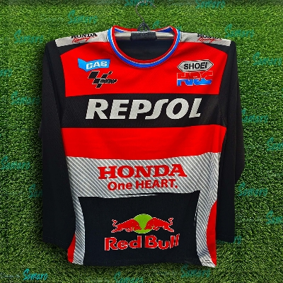 Picture of Honda Full sleeve Bike Jersey For Man - Repsol Bike Jersey - Honda Bike Jersey