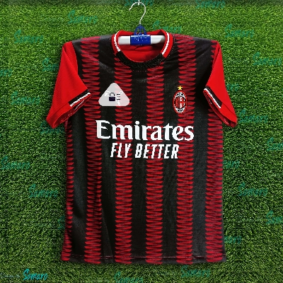 Picture of AC Milan Thai Premium Football Jersey For Men - Half Sleeve Jersey - AC Milan Football Jersey 2025/26