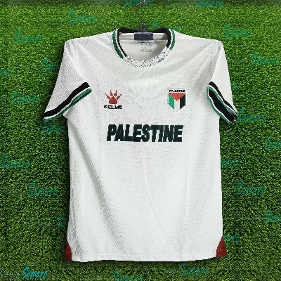 Picture of Palestine Short Sleeve Thai Premium Football Jersey For Man - Half Sleeve T Shirt - Palestine Jersey 2025/26