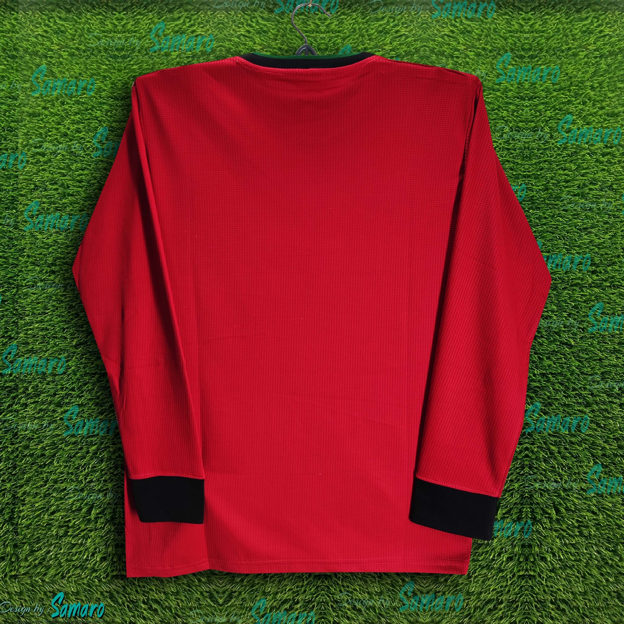 Picture of Portugal Thai Premium Football Jersey For Men - Portugal Full Sleeve T Shirt - Portugal Jersey 2024-25