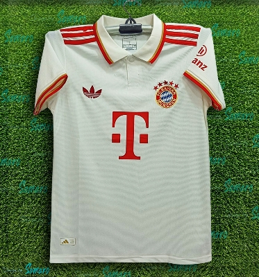 Picture of Bayern Munich Thai Premium Polo Football Jersey For Man - Half Sleeve T Shirt - Bayern Football Jersey 2025/26