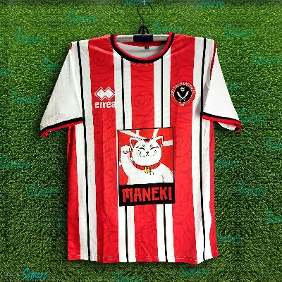 Picture of Sheffield United Short Sleeve Football Jersey For Men - Half Sleeve T Shirt - Sheffield Football Jersey 2025-26