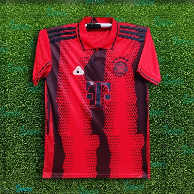 Picture of Bayern Munich Short Sleeve Thai Premium Polo Football Jersey For Man - Bayern Half Sleeve t shirt - Bayern Jersey 2025/26