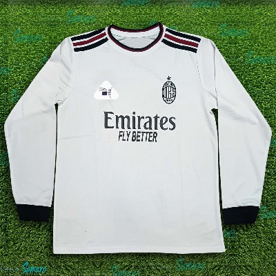 Picture of AC Milan Full Sleeve Jersey 2025/2026 Thai Premium Football Jersey For Men - Long Sleeve t shirt -  AC Milan Football Jersey 2025