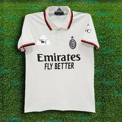 Picture of AC Milan Short Sleeve Polo Thai Premium Football Jersey For Men - AC Milan  Jersey 2024-2025