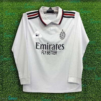 Picture of AC Milan jersey 2025/2026 Thai Premium Football Jersey For Men - long sleeve polo t sgirt - AC Milan Football Jersey 2025