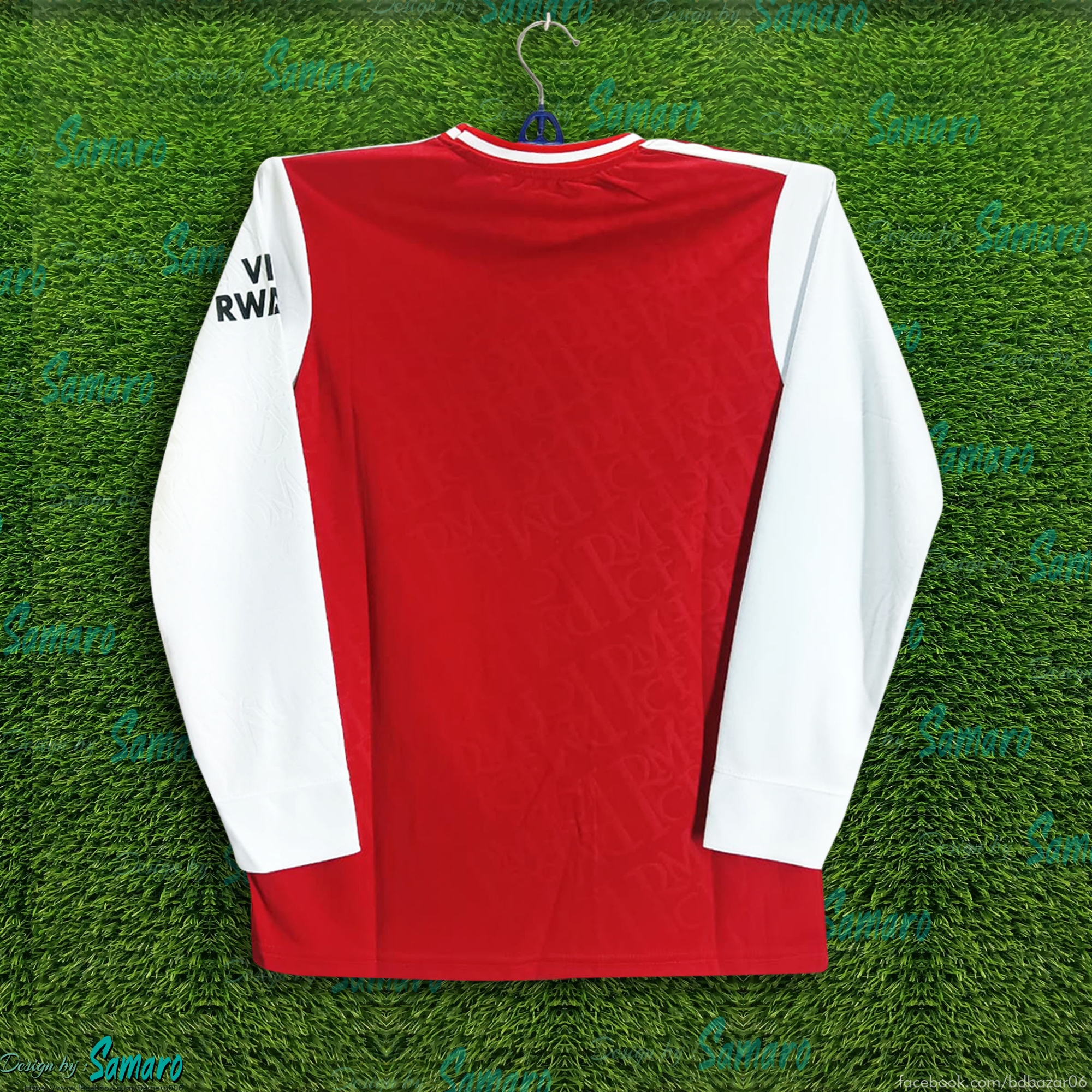 Picture of Arsenal full sleeve Jersey 2025/2026 Thai Premium Football Jersey For Men - Long Sleeve - Arsenal Jersey 2025
